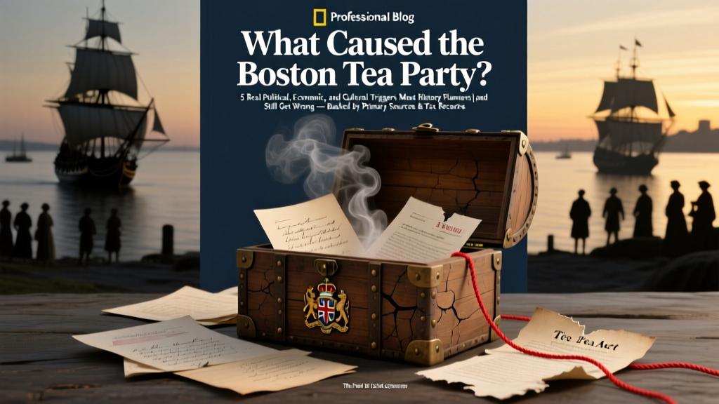What caused the Boston Tea Party? The 5 Real Political, Economic, and Cultural Triggers Most History Teachers (and Event Planners) Still Get Wrong — Backed by Primary Sources & Tax Records