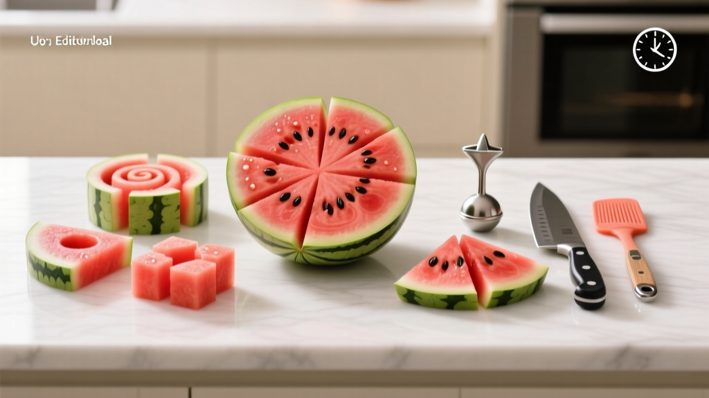 How to Slice Watermelon for a Party Without Mess, Waste, or Last-Minute Panic — 5 Proven Methods (Plus Timing, Tools & Presentation Hacks That Save 22+ Minutes)
