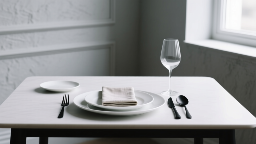 How to Set a Table for Dinner Party: The 7-Minute Minimalist Guide That Eliminates Host Anxiety (No Silverware Panic, No 'Is This Formal Enough?' Overthinking)