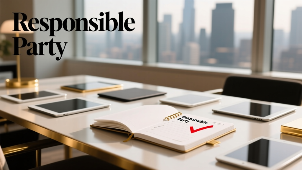 What Is Responsible Party? The One Role That Prevents $12,700+ in Event Cost Overruns (and Why 68% of Planners Skip Defining It Early)