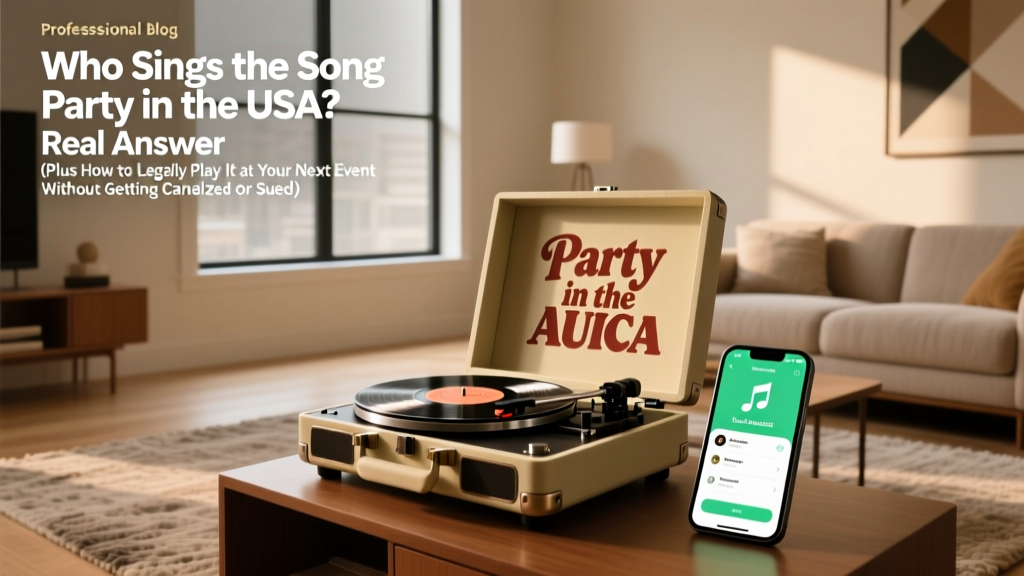 Who Sings the Song Party in the USA? The Real Answer (Plus How to Legally Play It at Your Next Event Without Getting Canceled or Sued)