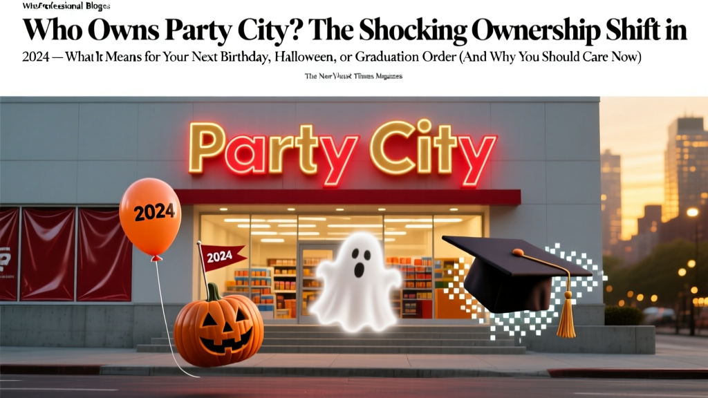 Who Owns Party City? The Shocking Ownership Shift in 2024 — What It Means for Your Next Birthday, Halloween, or Graduation Order (And Why You Should Care Now)