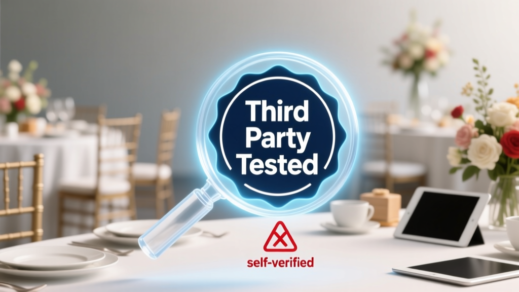 What Does Third Party Tested Mean? The Truth Behind That Label — And Why 73% of Event Planners Have Been Burned by 'Self-Verified' Claims (Here’s How to Spot the Real Deal)