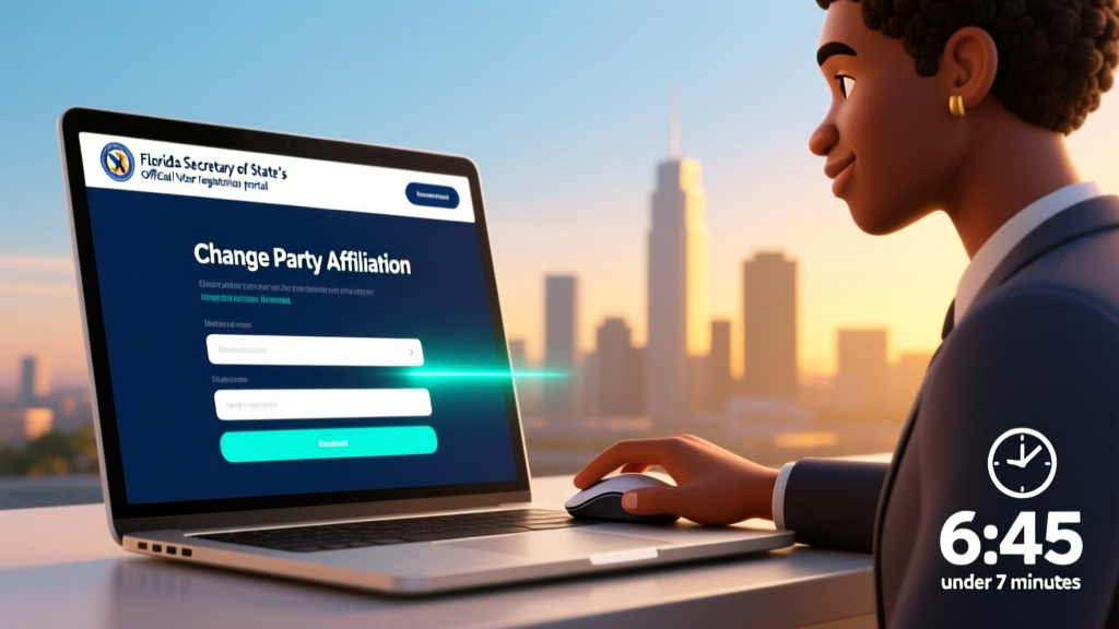 How to Change Political Party Online Florida: The Official 2024 Step-by-Step Guide (No Mail, No Wait, No Mistakes — Done in Under 7 Minutes)