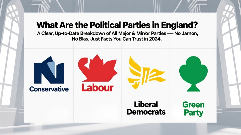 What Are the Political Parties in England? A Clear, Up-to-Date Breakdown of All Major & Minor Parties — No Jargon, No Bias, Just Facts You Can Trust in 2024