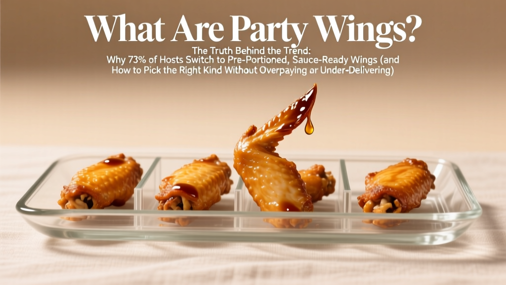 What Are Party Wings? The Truth Behind the Trend: Why 73% of Hosts Switch to Pre-Portioned, Sauce-Ready Wings (and How to Pick the Right Kind Without Overpaying or Under-Delivering)