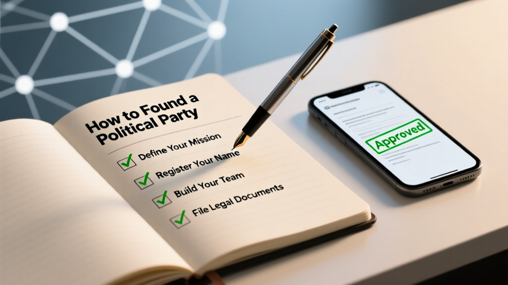 How to Found a Political Party: A Step-by-Step Legal, Strategic & Practical Blueprint (No Law Degree Required — Just Clarity, Courage & This Checklist)