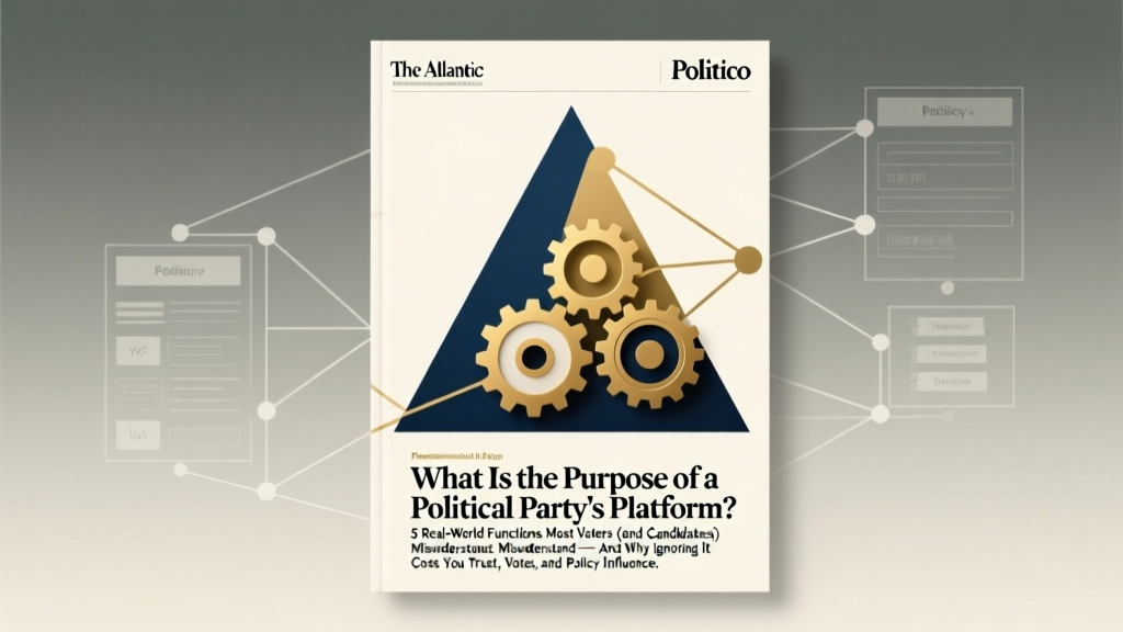What Is the Purpose of a Political Party's Platform? 5 Real-World Functions Most Voters (and Candidates) Misunderstand — And Why Ignoring It Costs You Trust, Votes, and Policy Influence