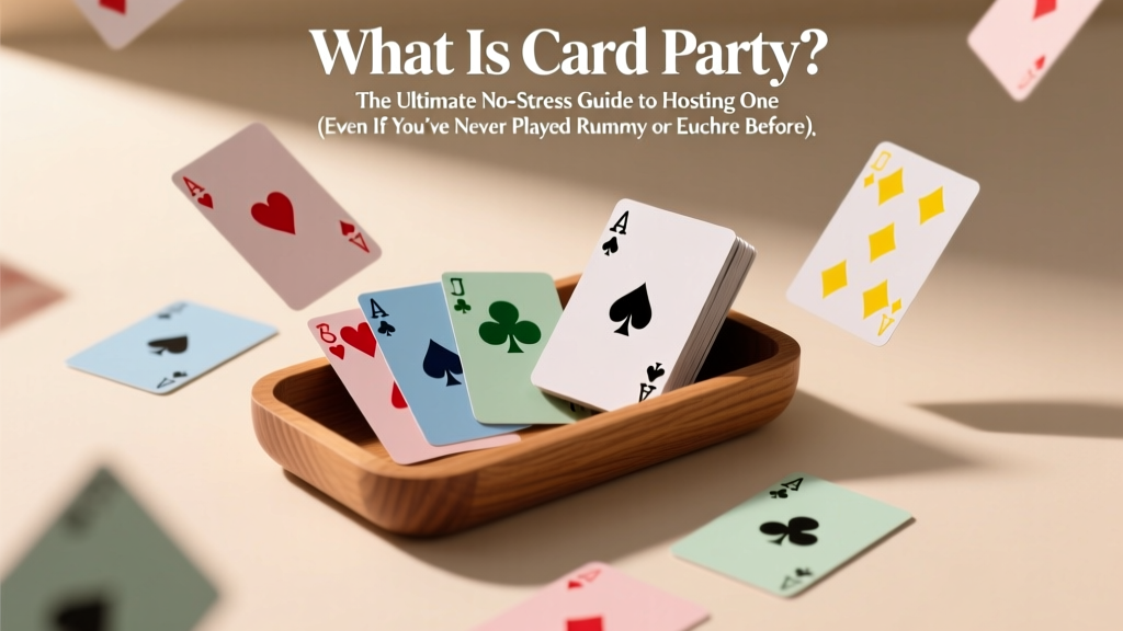 What Is Card Party? The Ultimate No-Stress Guide to Hosting One (Even If You’ve Never Played Rummy or Euchre Before)