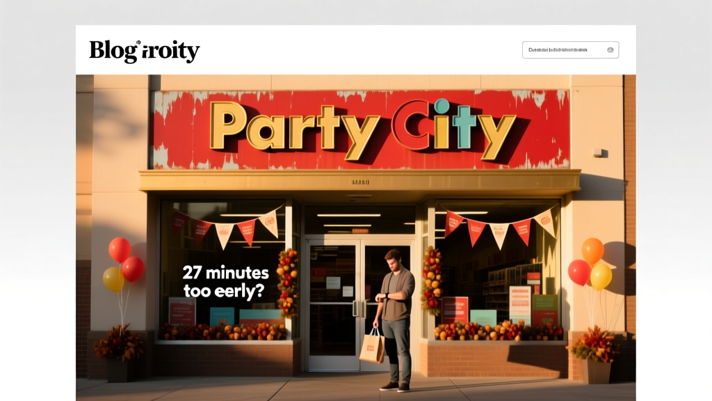 When Does Party City Open? The Real Answer (Plus How to Avoid Showing Up 27 Minutes Too Early — Yes, It Happens)