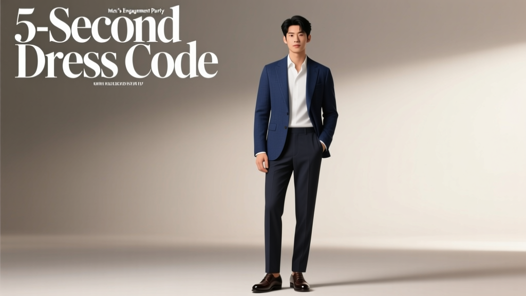 What to Wear to Engagement Party Male: The 5-Second Dress Code Decoder (No More Guesswork, No Awkward Outfits, Just Confidence)