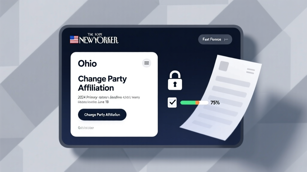 How to Change Your Party Affiliation in Ohio: A Step-by-Step, No-Stress Guide (2024 Deadlines, Online Forms, & What Happens If You Miss the Primary Deadline)