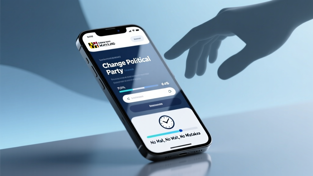 How to Change Political Party Online Maryland: A Step-by-Step Guide That Takes Less Than 7 Minutes (No Mail, No Wait, No Mistakes)