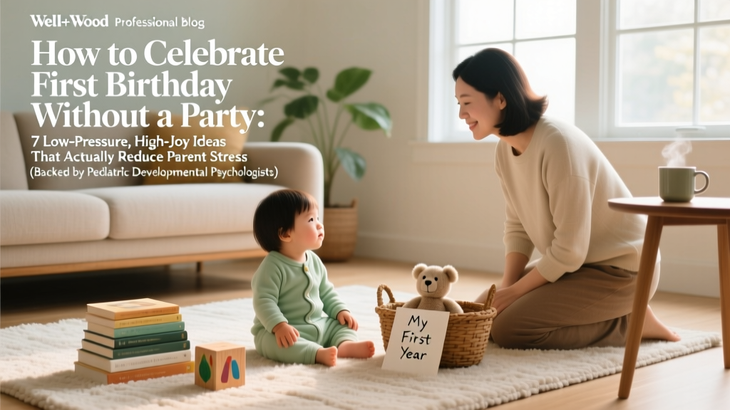 How to Celebrate First Birthday Without a Party: 7 Low-Pressure, High-Joy Ideas That Actually Reduce Parent Stress (Backed by Pediatric Developmental Psychologists)