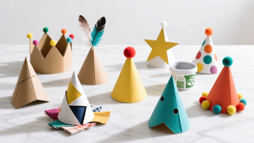 12 Do It Yourself Party Hats You Can Make in Under 30 Minutes (No Sewing, No Glue Gun, and Zero Craft Store Runs Needed)