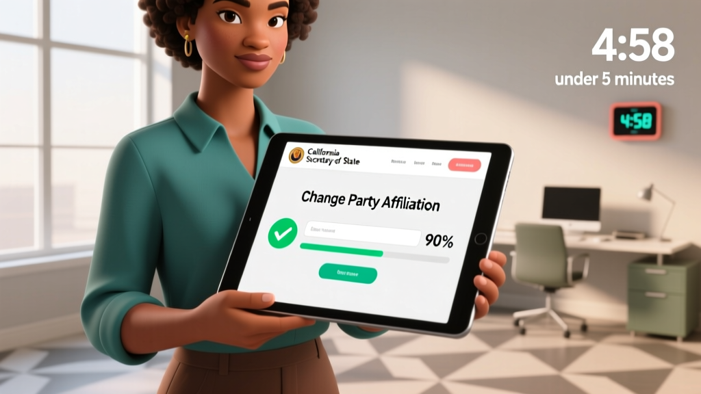 How Can I Change My Political Party Affiliation in California? A Stress-Free, Step-by-Step Guide That Takes Less Than 5 Minutes (No Mail, No Wait, No Mistakes)
