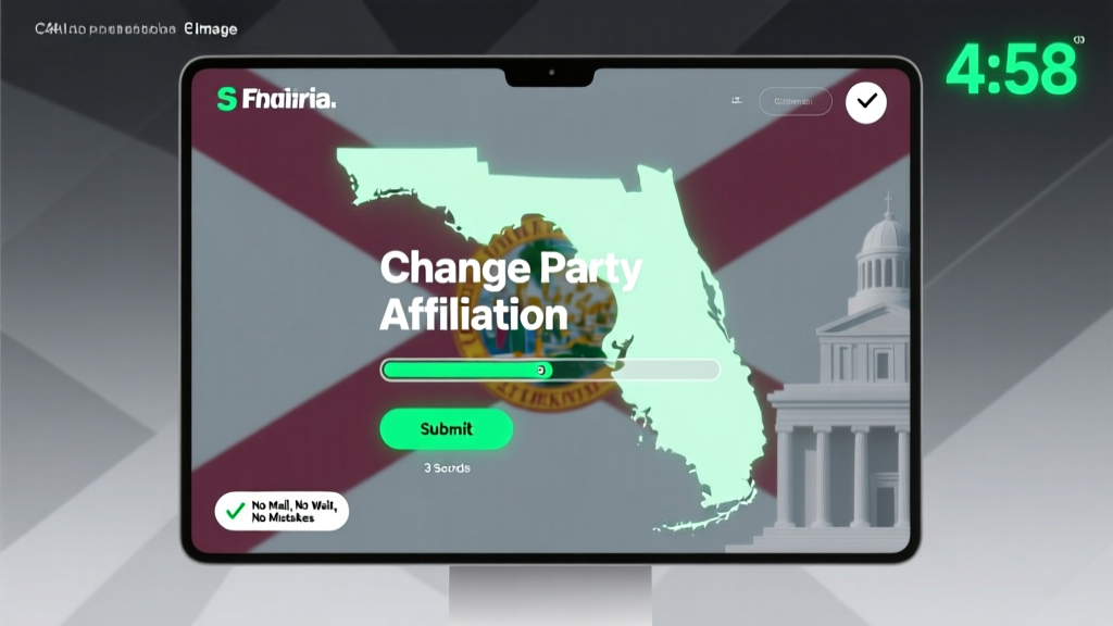 How to Change Your Political Party in Florida: A Step-by-Step Guide That Takes Less Than 5 Minutes (No Mail, No Wait, No Mistakes)