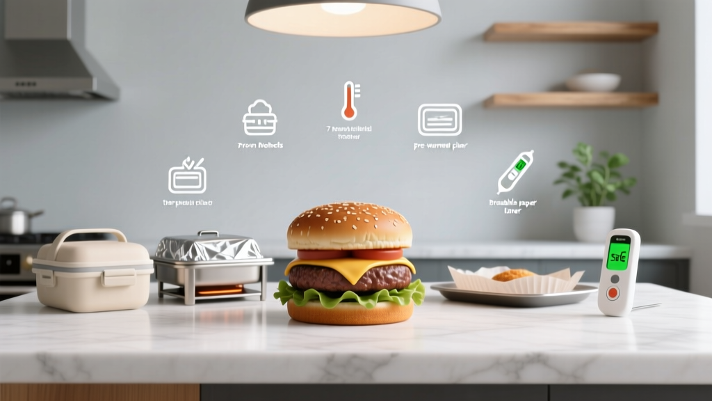 How to Keep Hamburgers Warm for a Party Without Drying Them Out, Stalling Service, or Causing Food Safety Risks — 7 Proven Methods (Backed by Catering Pros & USDA Guidelines)