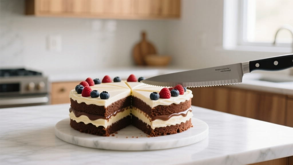 How to Cut a Round Cake for a Party Without Crumbling, Wasting, or Causing Awkward Silence: The 7-Minute Pro Method That Serves 24+ Guests Flawlessly (Even If You’ve Never Done It Before)
