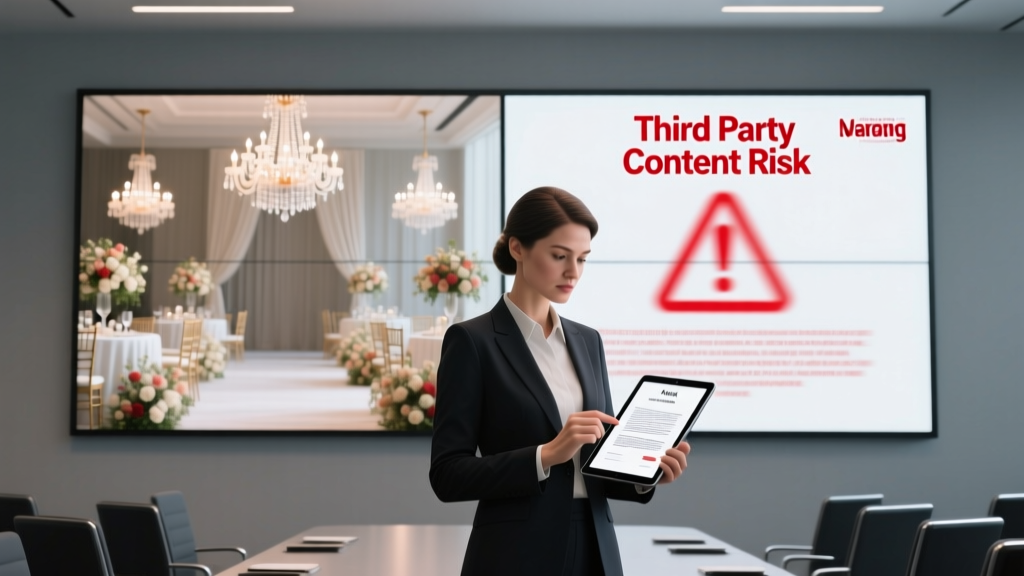 What Is Third Party Content? The Hidden Legal Trap Every Event Planner Overlooks (And How to Avoid $10K+ Fines)