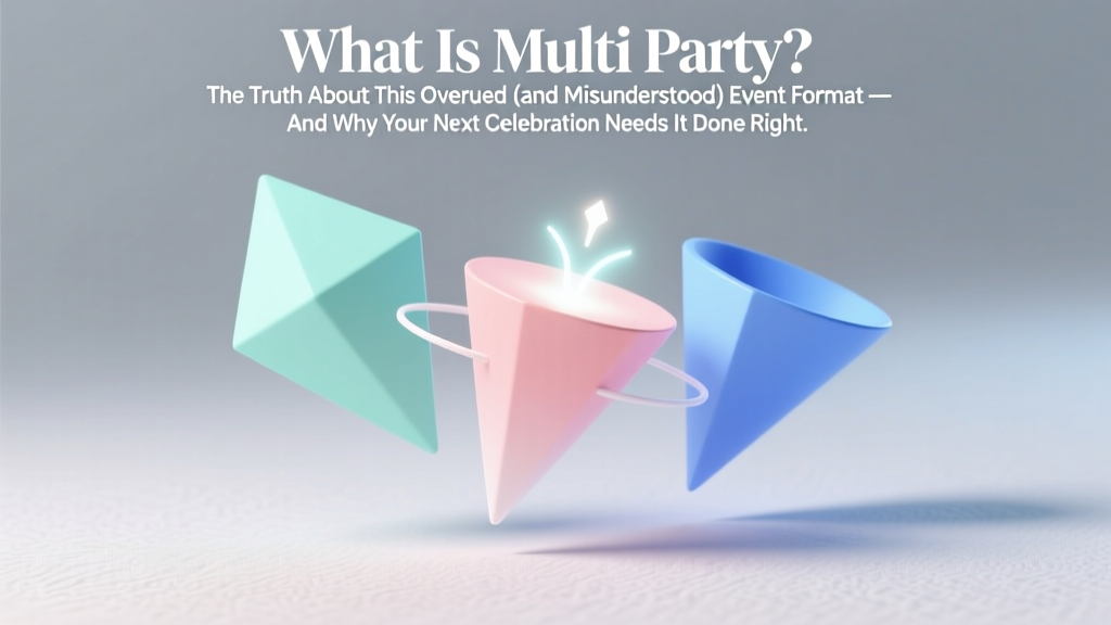 What Is Multi Party? The Truth About This Overused (and Misunderstood) Event Format — And Why Your Next Celebration Needs It Done Right