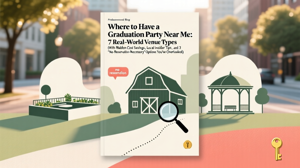 Where to Have a Graduation Party Near Me: 7 Real-World Venue Types (With Hidden Cost Savings, Local Insider Tips, and 3 'No-Reservation-Necessary' Options You’ve Overlooked)
