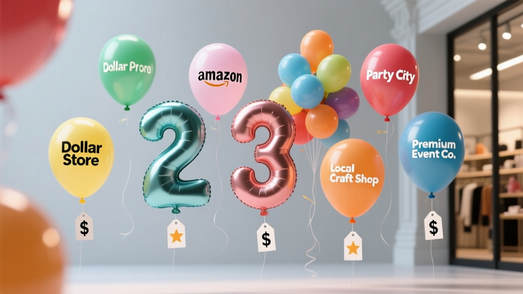 Where to Buy Balloons for Party: 7 Trusted Sources (2024) — From Dollar Stores to Premium Custom Shops, We Tested & Ranked Them All for Quality, Speed, and Hidden Fees