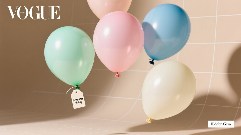 Where Can I Get Party Balloons Near Me? 7 Fast, Reliable Options (Including Same-Day Pickup, Hidden Local Gems & What to Avoid in 2024)