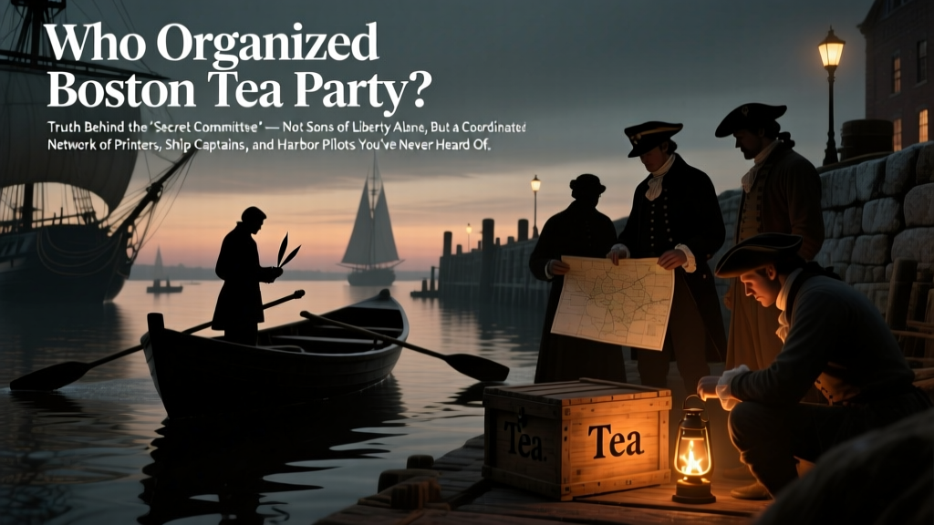 Who Organized Boston Tea Party? The Truth Behind the 'Secret Committee' — Not Sons of Liberty Alone, But a Coordinated Network of Printers, Ship Captains, and Harbor Pilots You’ve Never Heard Of