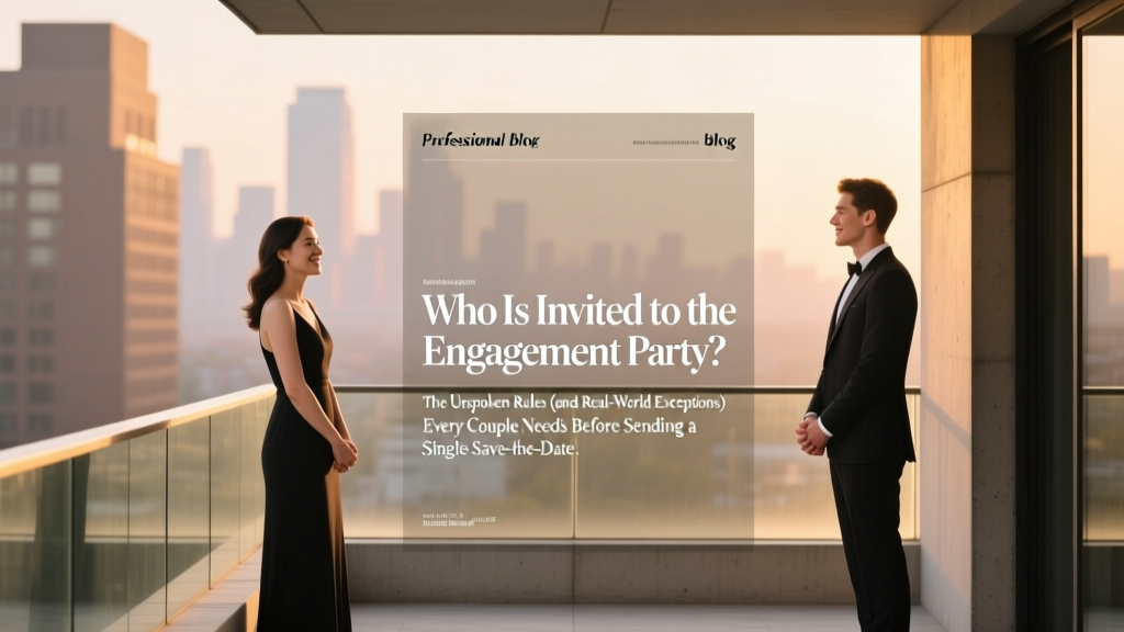 Who Is Invited to the Engagement Party? The Unspoken Rules (and Real-World Exceptions) Every Couple Needs Before Sending a Single Save-the-Date