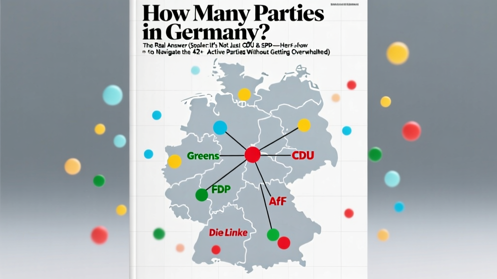 How Many Parties in Germany? The Real Answer (Spoiler: It’s Not Just CDU & SPD — Here’s How to Navigate the 42+ Active Parties Without Getting Overwhelmed)