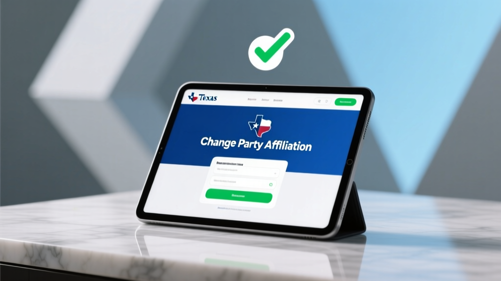 How to Change Political Party Affiliation in Texas: A Step-by-Step Guide That Takes Less Than 5 Minutes (No Mail, No Waiting, and Zero Fees)