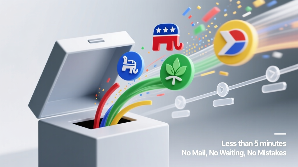 How to Change Political Parties in California: A Step-by-Step, No-Stress Guide That Takes Less Than 5 Minutes (No Mail, No Waiting, No Mistakes)