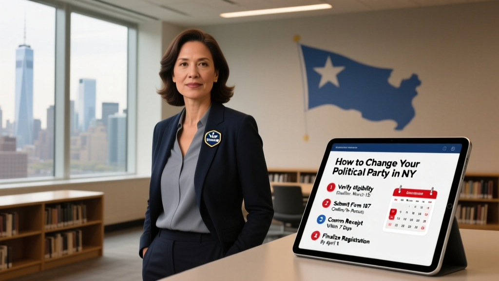 How to Change My Political Party NY: The Exact 4-Step Process (With Deadlines, Forms & What Happens If You Miss the Cutoff)