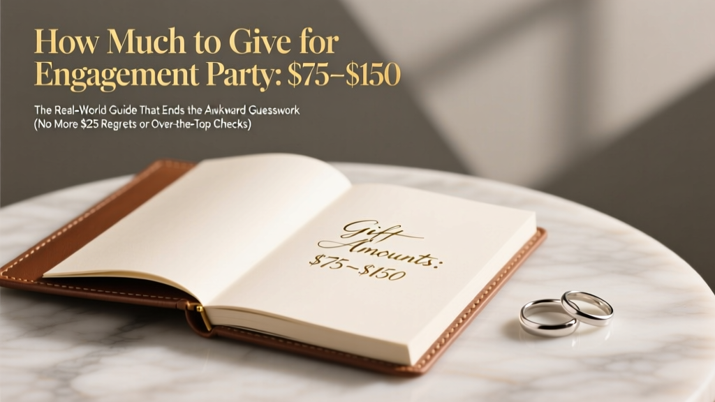 How Much to Give for Engagement Party: The Real-World Guide That Ends the Awkward Guesswork (No More $25 Regrets or Over-the-Top Checks)