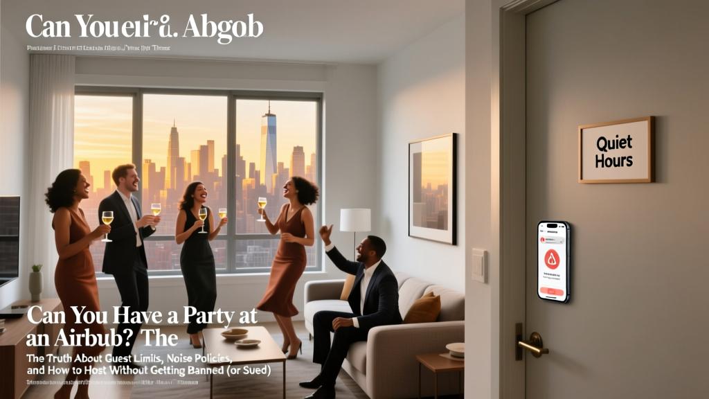 Can you have a party at an Airbnb? The Truth About Guest Limits, Noise Policies, and How to Host Without Getting Banned (or Sued)