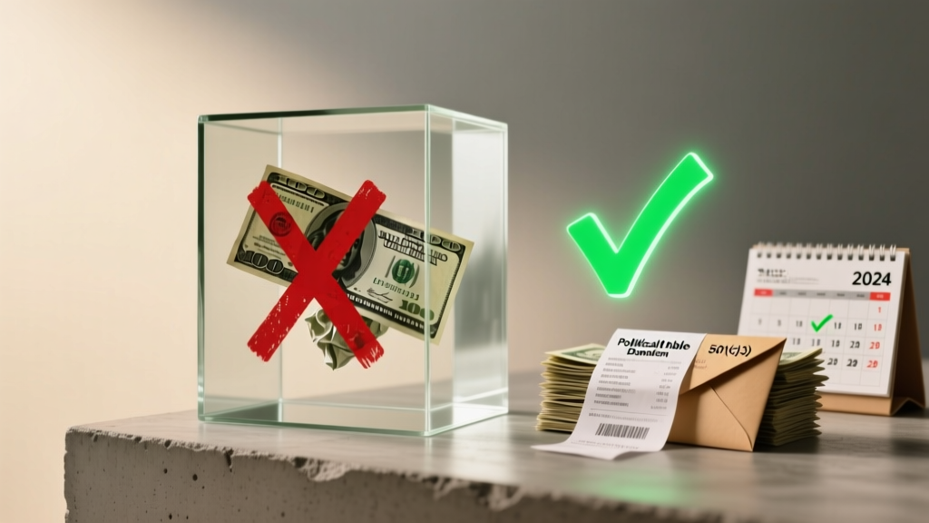 Are Donations to Political Parties Tax Deductible? The Hard Truth (Spoiler: They’re Not — But Here’s Exactly What *Is* Deductible in 2024)