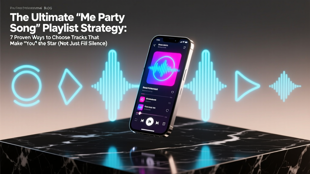 The Ultimate 'Me Party Song' Playlist Strategy: 7 Proven Ways to Choose Tracks That Make *You* the Star (Not Just Fill Silence)