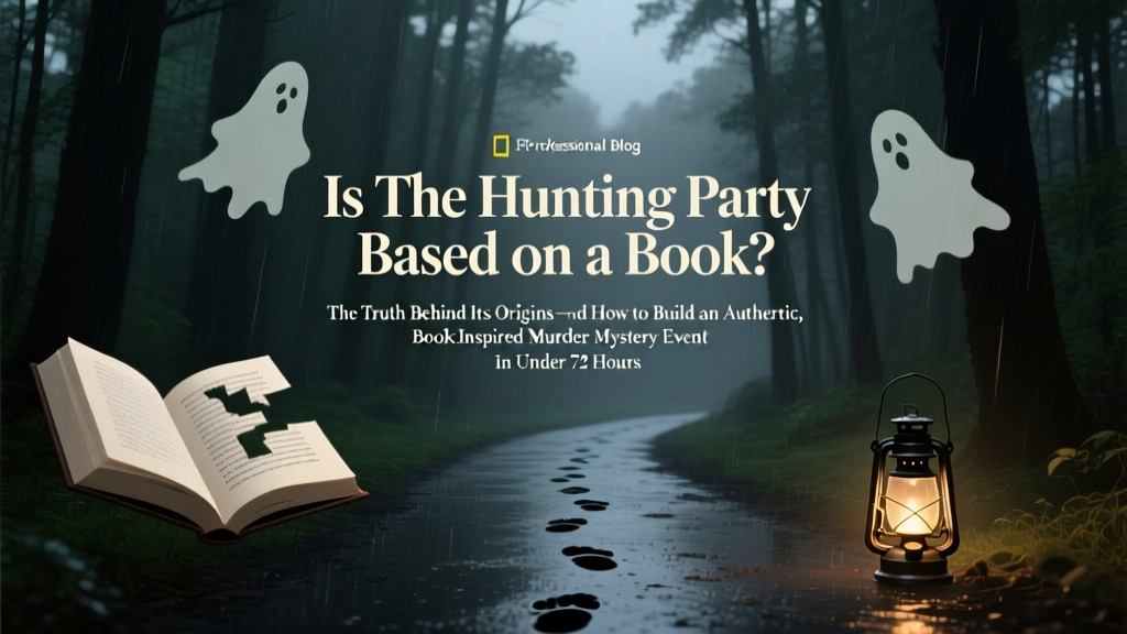 Is The Hunting Party Based on a Book? The Truth Behind Its Origins—and How to Build an Authentic, Book-Inspired Murder Mystery Event in Under 72 Hours