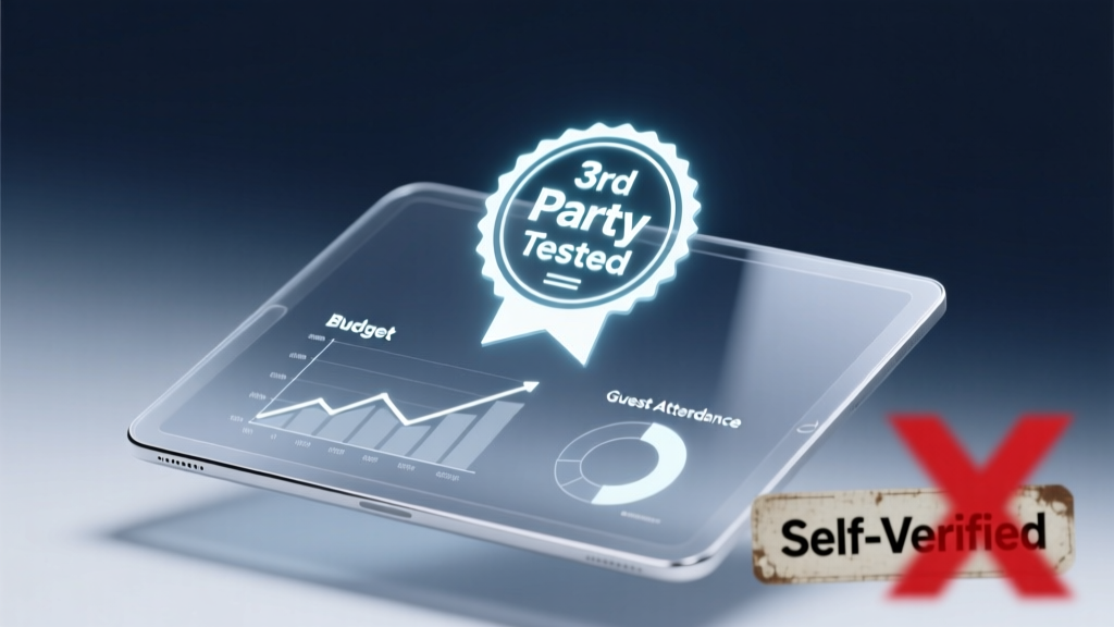 What does 3rd party tested mean? The truth no vendor tells you: how this label protects your event budget, reputation, and guests — and why 'self-verified' isn’t enough.