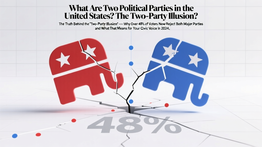 What Are Two Political Parties in the United States? The Truth Behind the 'Two-Party Illusion' — Why Over 48% of Voters Now Reject Both Major Parties and What That Means for Your Civic Voice in 2024