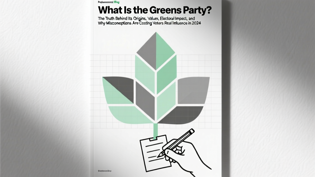 What Is the Greens Party? The Truth Behind Its Origins, Values, Electoral Impact, and Why Misconceptions Are Costing Voters Real Influence in 2024