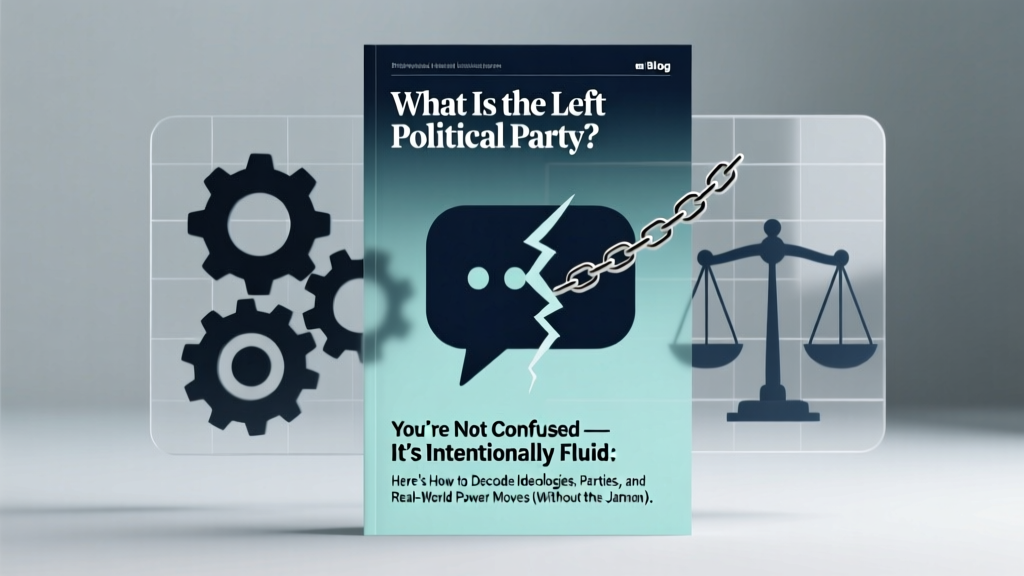 What Is the Left Political Party? You’re Not Confused — It’s Intentionally Fluid: Here’s How to Decode Ideologies, Parties, and Real-World Power Moves (Without the Jargon)