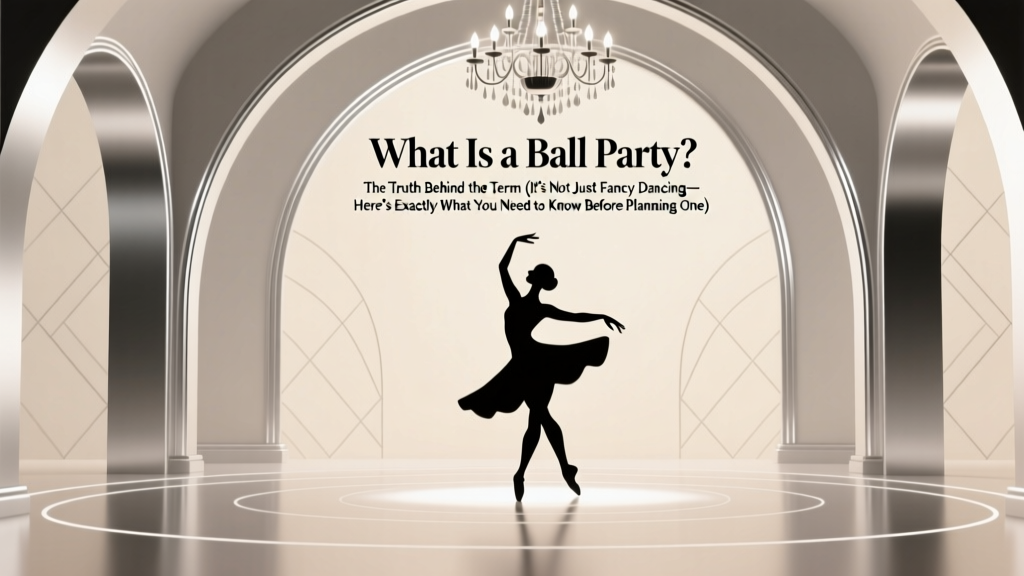 What Is a Ball Party? The Truth Behind the Term (It’s Not Just Fancy Dancing—Here’s Exactly What You Need to Know Before Planning One)