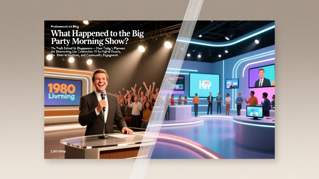 What Happened to the Big Party Morning Show? The Truth Behind Its Disappearance—and How Today’s Planners Are Reinventing Live Celebration TV for Hybrid Events, Brand Activations, and Community Engagement