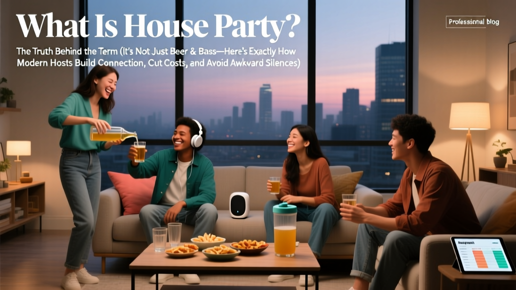 What Is House Party? The Truth Behind the Term (It’s Not Just Beer & Bass—Here’s Exactly How Modern Hosts Build Connection, Cut Costs, and Avoid Awkward Silences)