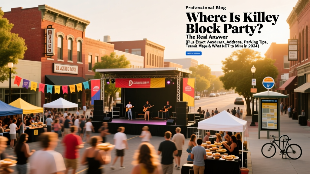 Where Is Kilby Block Party? The Real Answer (Plus Exact Address, Parking Tips, Transit Maps & What NOT to Miss in 2024)