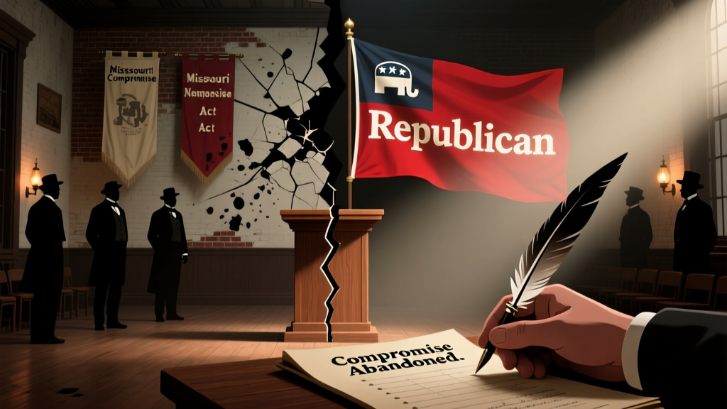 Why Was the Republican Party Created? The Real Story Behind Its 1854 Birth — Not Just Anti-Slavery, But a Radical Rejection of Compromise, Political Collapse, and the Rise of Modern Conservatism