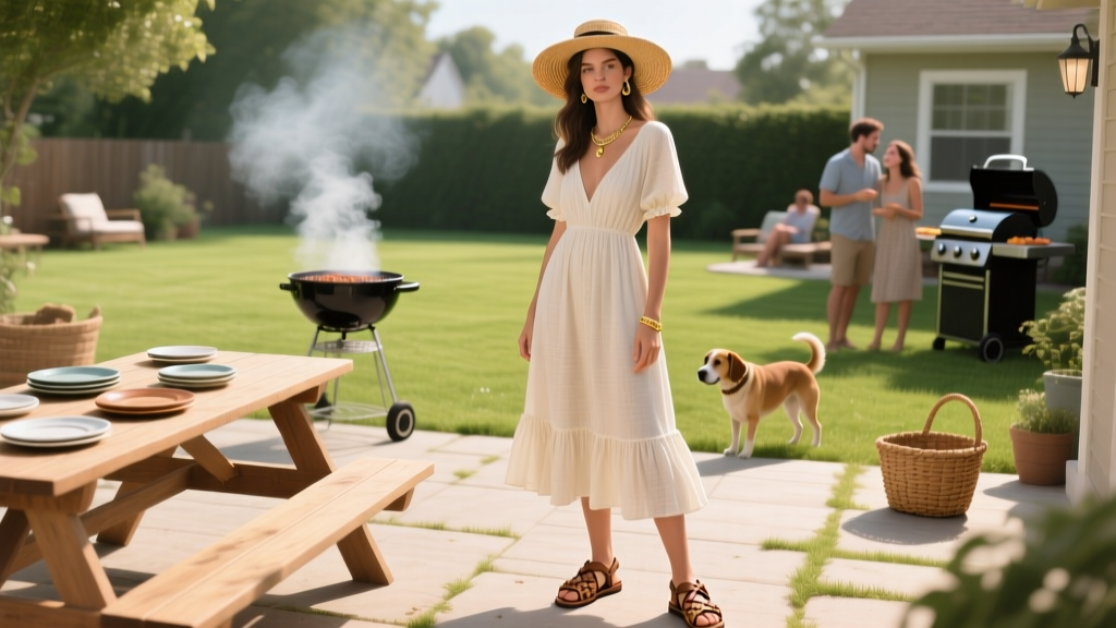 What to Wear to a BBQ Party Female: 7 Effortless Outfit Formulas (That Actually Work in Humidity, Grass Stains & Unexpected Guests)