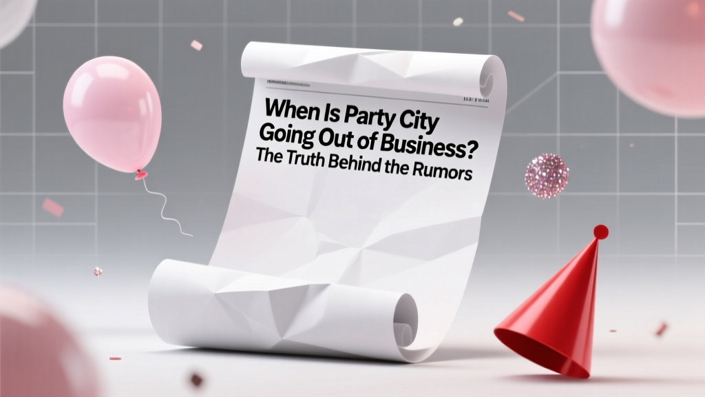 When Is Party City Going Out of Business? The Truth Behind the Rumors, Store Closures, Bankruptcy Timeline, and Where to Buy Party Supplies Right Now (2024 Updated)